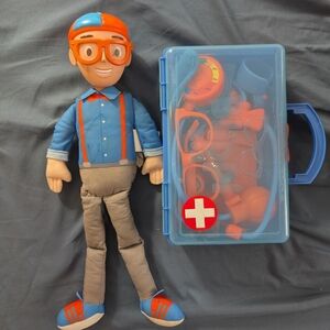 Blippi Doll and Blippi Doctor Set | Kids Toys